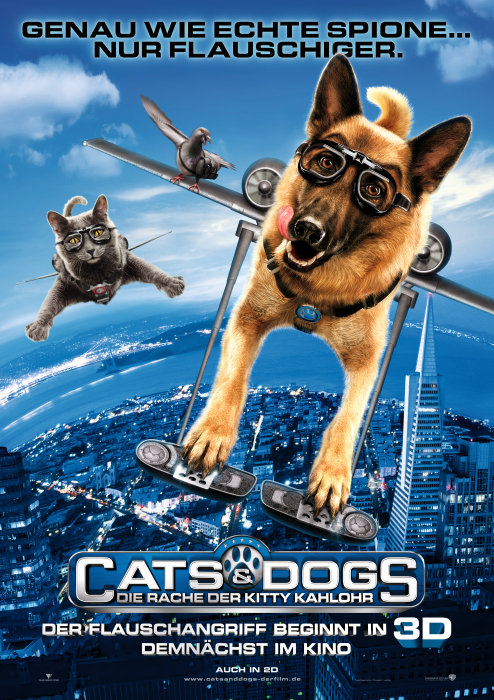 Plakat zum Film: Cats & Dogs - Die Rache der Kitty Kahlohr