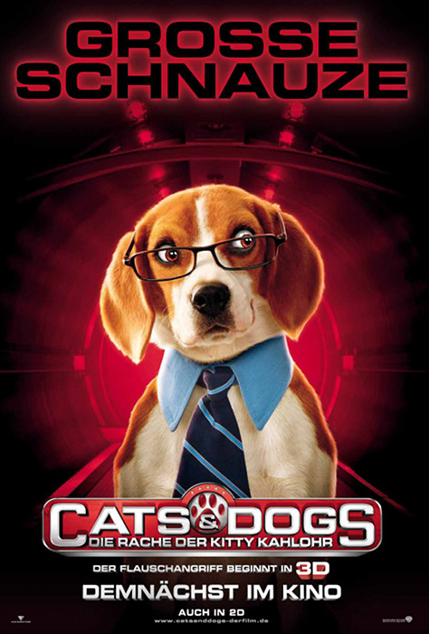 Plakat zum Film: Cats & Dogs - Die Rache der Kitty Kahlohr