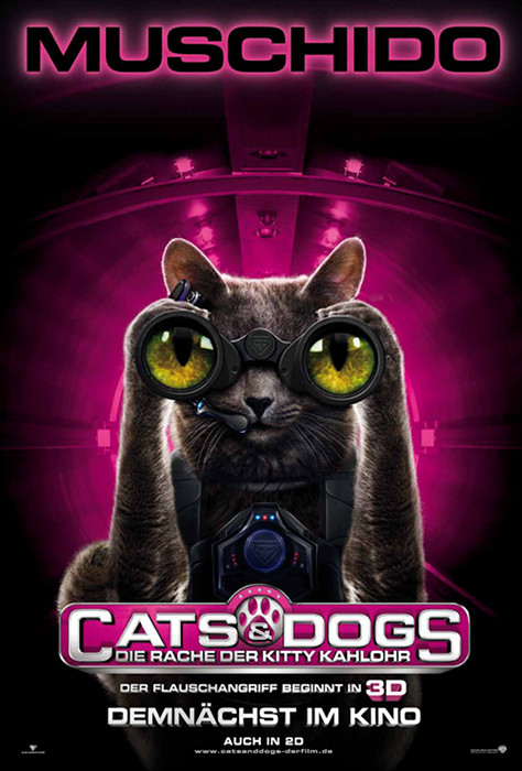 Plakat zum Film: Cats & Dogs - Die Rache der Kitty Kahlohr