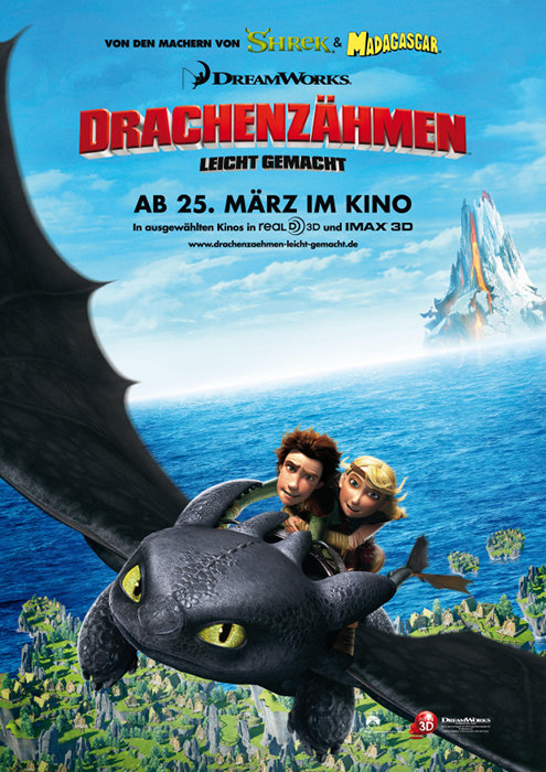 Plakat zum Film: Drachenzähmen leicht gemacht