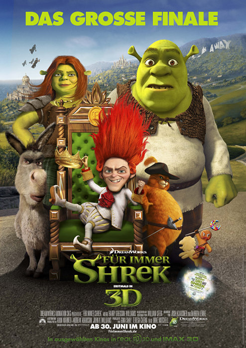 Plakat zum Film: Für immer Shrek