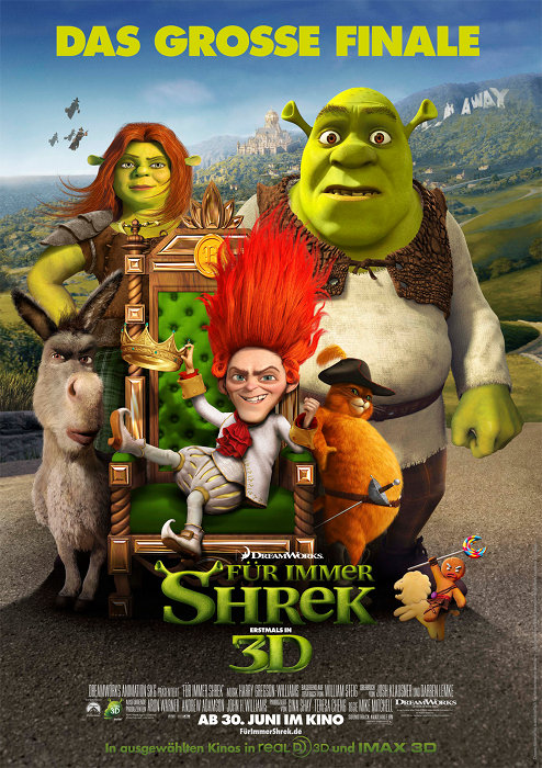 Plakat zum Film: Für immer Shrek