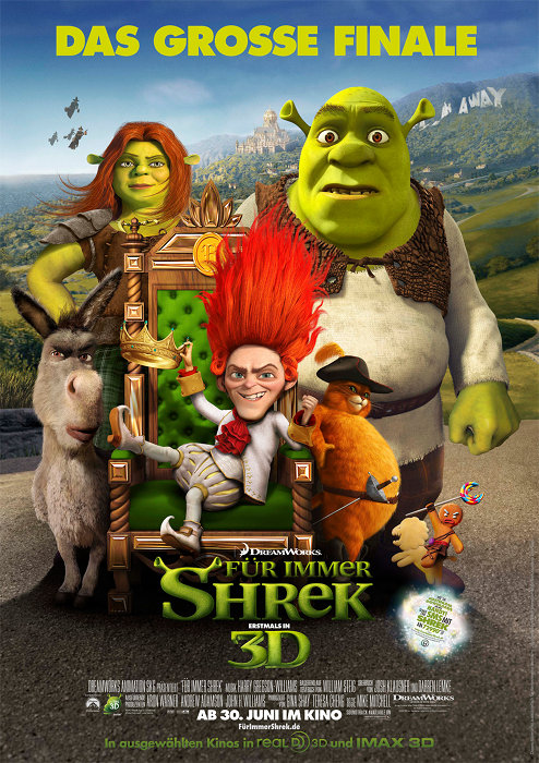 Plakat zum Film: Für immer Shrek