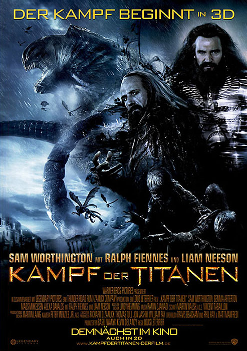Filmplakat Kampf Der Titanen 2010 Plakat 7 Von 7 Filmposter Archiv