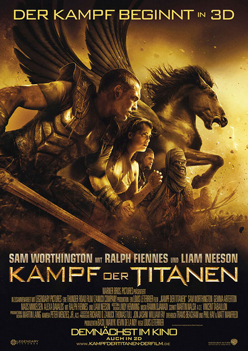 Filmplakat Kampf Der Titanen 2010 Plakat 3 Von 7 Filmposter Archiv