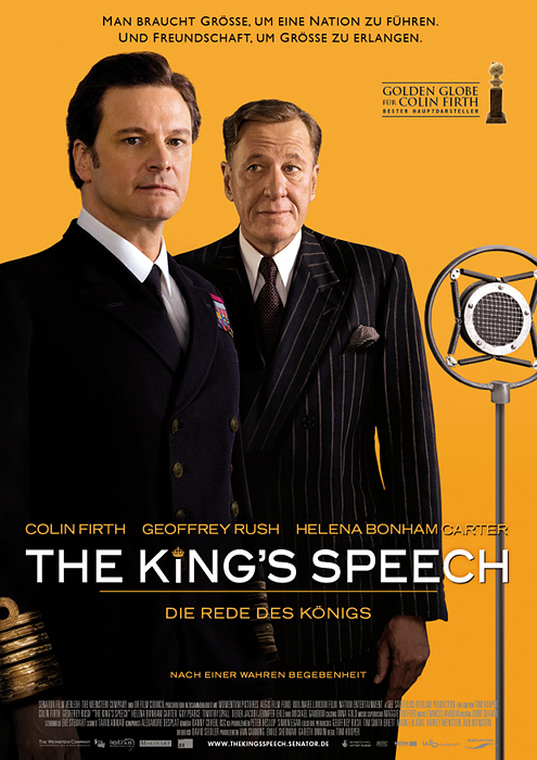 Plakat zum Film: King's Speech, The - Die Rede des Königs