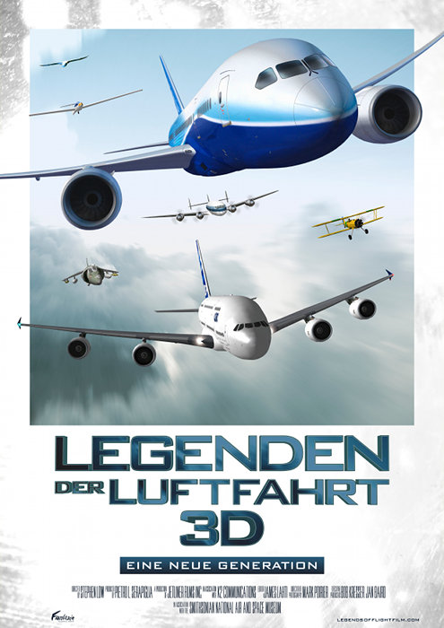 Plakat zum Film: Legenden der Luftfahrt 3D
