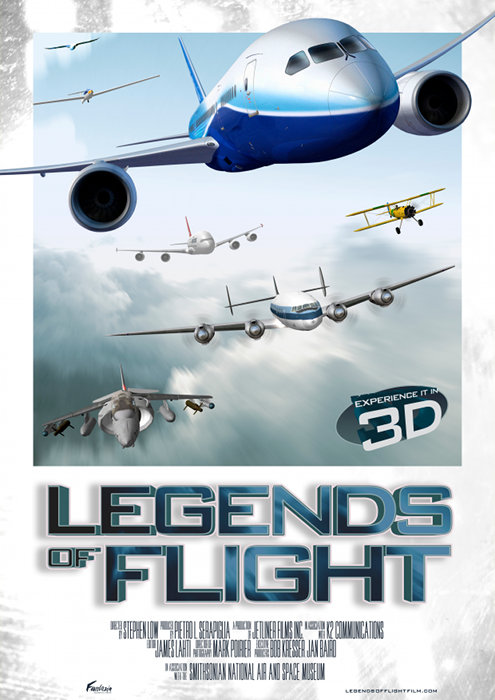Plakat zum Film: Legenden der Luftfahrt 3D