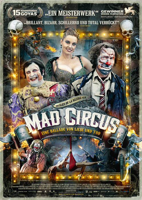 Plakat zum Film: Mad Circus - Eine Ballade von Liebe und Tod