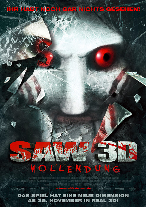 Plakat zum Film: Saw 3D - Vollendung