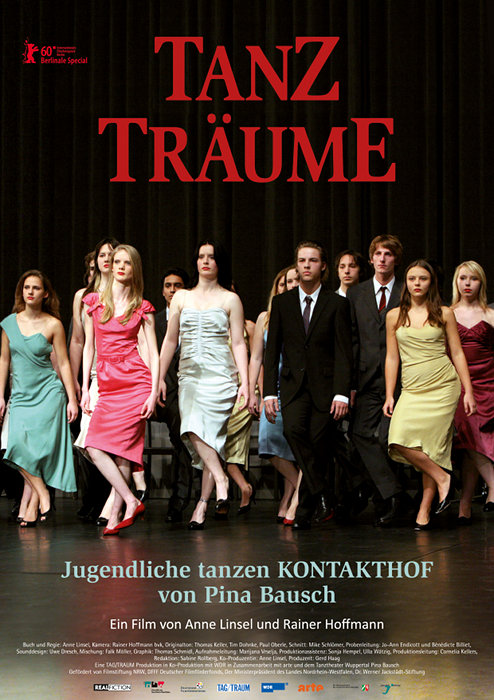 Plakat zum Film: Tanzträume - Jugendliche tanzen Kontakthof von Pina Bausch