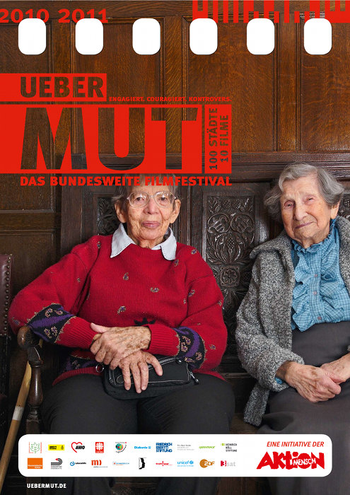 Plakat zum Film: ueber Mut - Das bundesweite Filmfestival