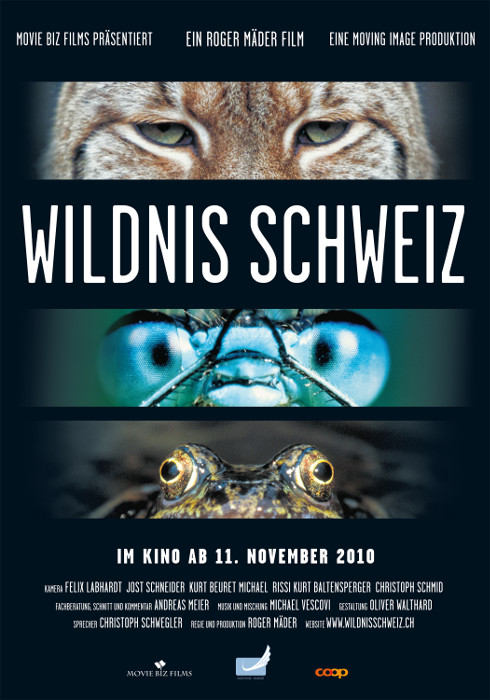 Plakat zum Film: Wildnis Schweiz