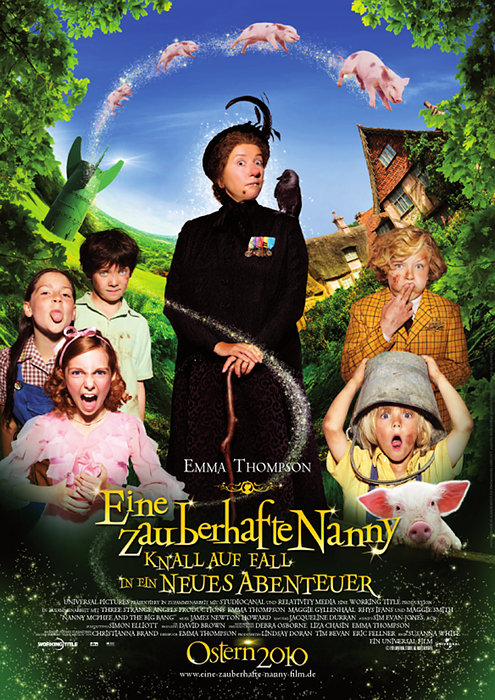 Plakat zum Film: zauberhafte Nanny, Eine - Knall auf Fall ein neues Abenteuer