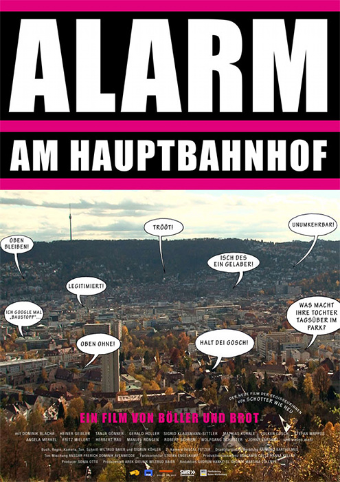 Plakat zum Film: Alarm am Hauptbahnhof - Auf den Straßen von Stuttgart 21