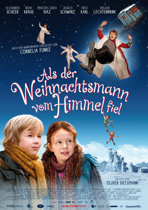 Plakat zum Film: Als der Weihnachtsmann vom Himmel fiel 