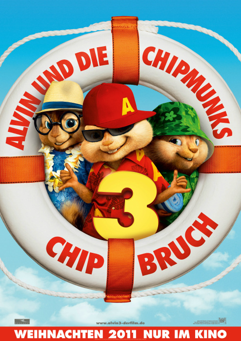 Plakat zum Film: Alvin und die Chipmunks 3: Chipbruch
