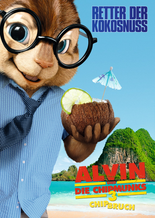 Plakat zum Film: Alvin und die Chipmunks 3: Chipbruch