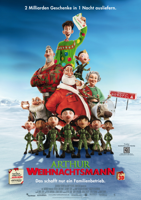 Plakat zum Film: Arthur Weihnachtsmann