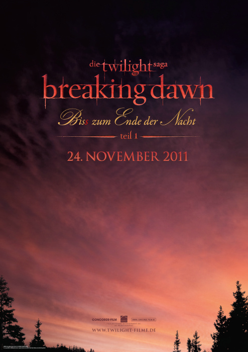 Plakat zum Film: Breaking Dawn - Bis(s) zum Ende der Nacht - Teil 1