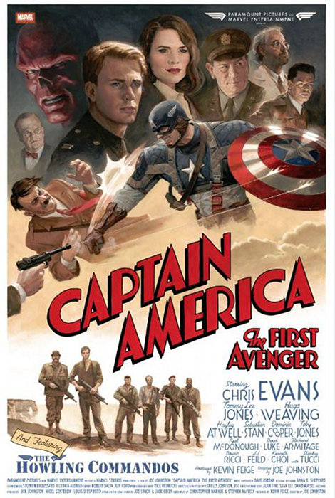 Plakat zum Film: Captain America - The First Avenger