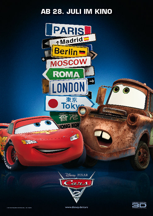 Plakat zum Film: Cars 2