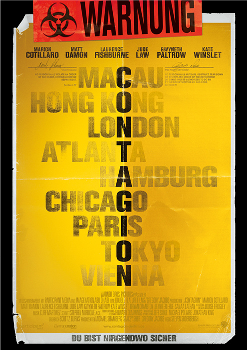 Plakat zum Film: Contagion