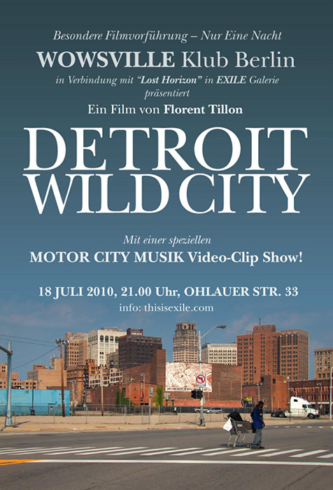 Plakat zum Film: Detroit Wild City