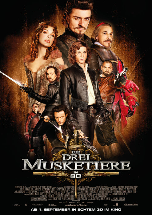 Poster zum Film: drei Musketiere, Die Plakat zum Film: drei Musketiere, Die