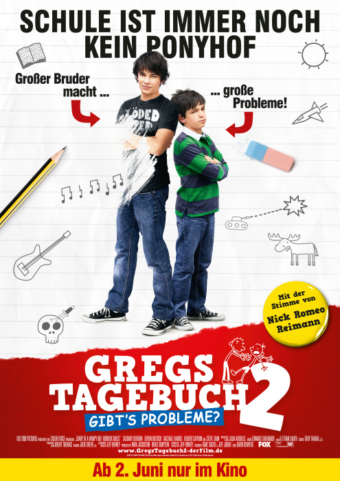 Plakat zum Film: Gregs Tagebuch 2 - Gibt's Probleme?