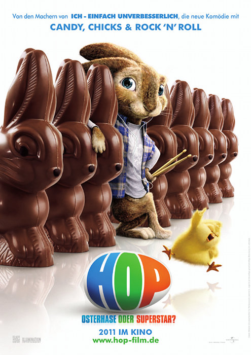 Filmplakat: Hop - Osterhase Oder Superstar? (2011) - Plakat 2 Von 3