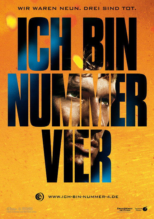 Plakat zum Film: Ich bin Nummer Vier