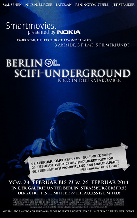 Plakat zum Film: Kino in den Katakomben - Berlin SciFi-Underground