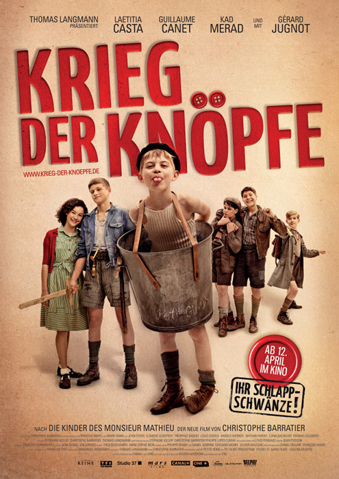 Plakat zum Film: Krieg der Knöpfe