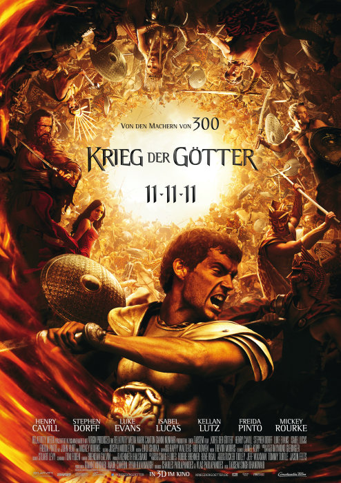 Plakat zum Film: Krieg der Götter