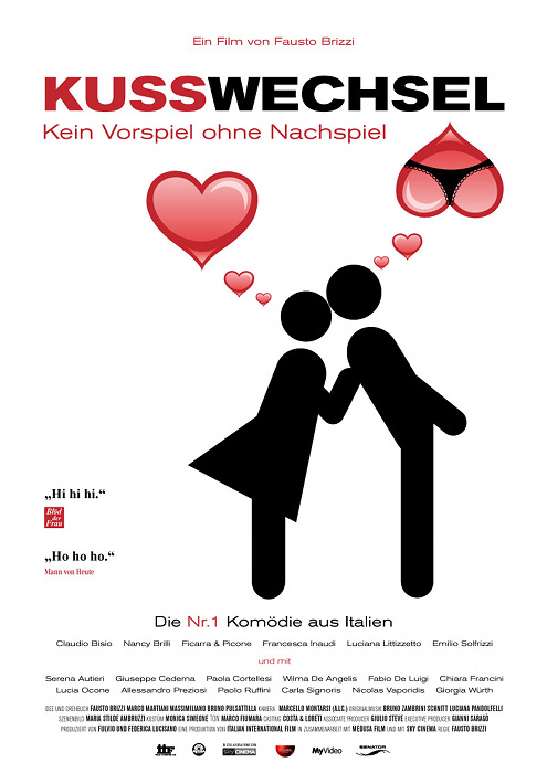 Plakat zum Film: Kusswechsel - Kein Vorspiel ohne Nachspiel
