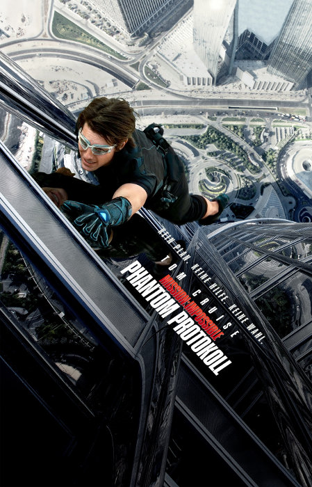 Plakat zum Film: Mission: Impossible - Phantom Protokoll