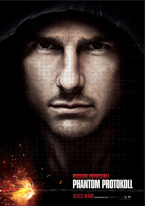 Plakat zum Film: Mission: Impossible - Phantom Protokoll