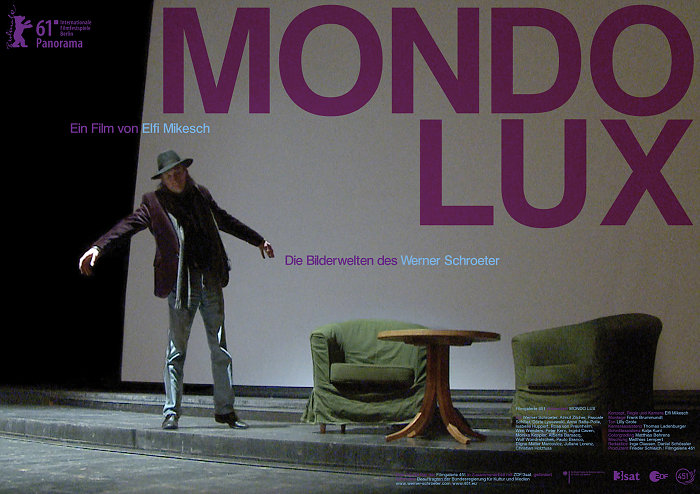 Plakat zum Film: Mondo Lux - Die Bilderwelten des Werner Schroeter