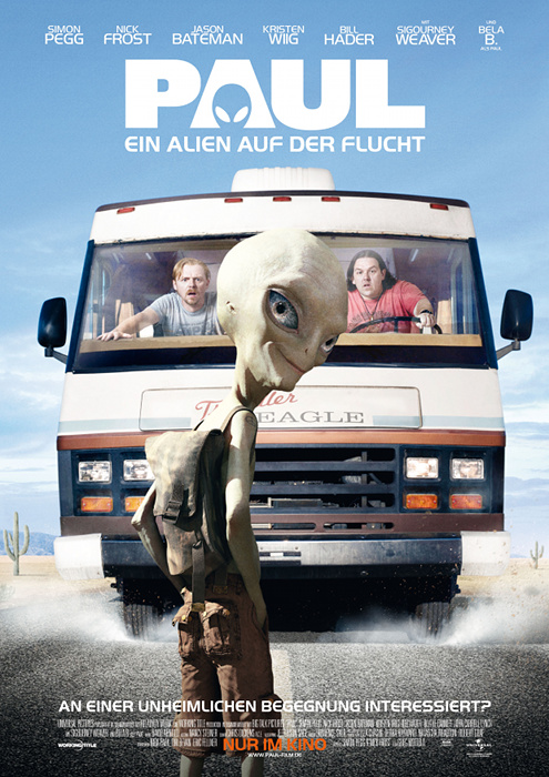 Plakat zum Film: Paul - Ein Alien auf der Flucht