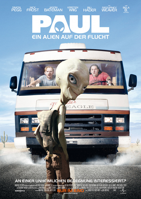 Poster zum Film: Paul - Ein Alien auf der Flucht Plakat zum Film: Paul - Ein Alien auf der Flucht