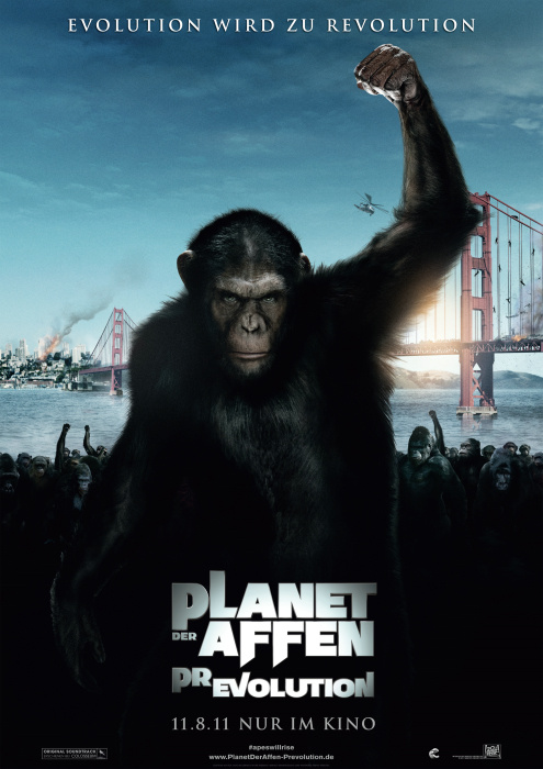 Plakat zum Film: Planet der Affen - Prevolution