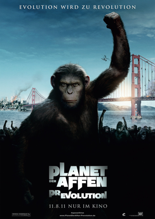 Plakat zum Film: Planet der Affen - Prevolution