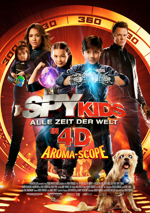 Plakat zum Film: Spy Kids 4D