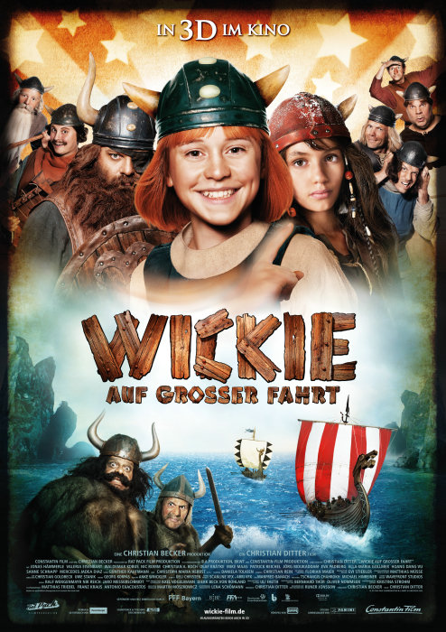 Plakat zum Film: Wickie auf großer Fahrt