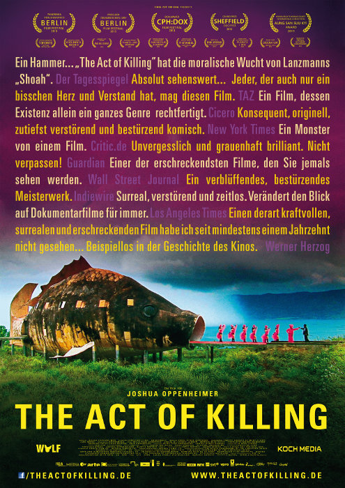 Plakat zum Film: Act of Killing, The