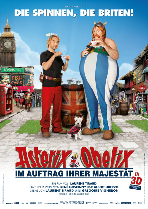 Plakat zum Film: Asterix & Obelix - Im Auftrag Ihrer Majestät