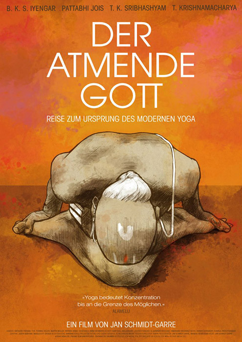 Plakat zum Film: atmende Gott, Der - Reise zum Ursprung des modernen Yoga