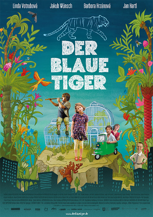 Plakat zum Film: blaue Tiger, Der