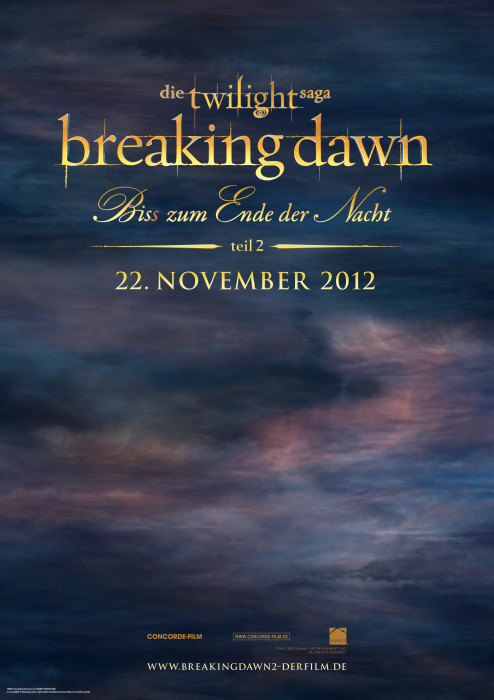 Plakat zum Film: Breaking Dawn - Bis(s) zum Ende der Nacht - Teil 2